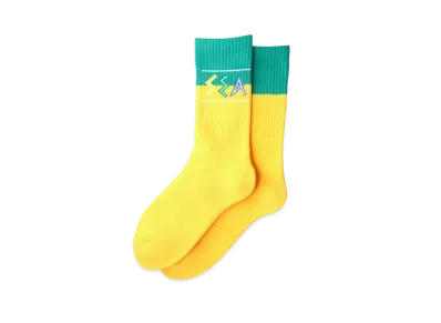 WIND AND SEA WDS (ZULU-TONGUE) SOX "Yellow Green"