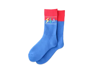 WIND AND SEA WDS (ZULU-TONGUE) SOX "Blue Red"