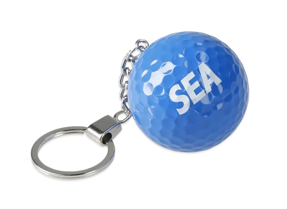 WIND AND SEA SEA (GOLF BALL) KEY HOLDER "Blue"