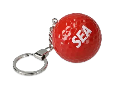 WIND AND SEA SEA (GOLF BALL) KEY HOLDER "Red"
