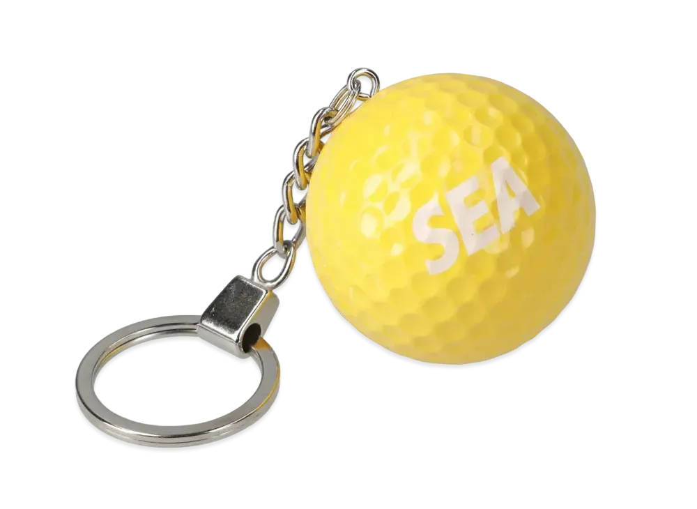 WIND AND SEA SEA (GOLF BALL) KEY HOLDER "Yellow"