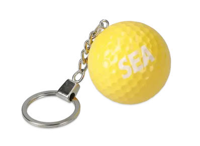 WIND AND SEA SEA (GOLF BALL) KEY HOLDER "Yellow"