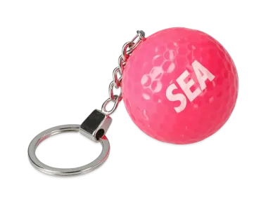 WIND AND SEA SEA (GOLF BALL) KEY HOLDER "Pink"