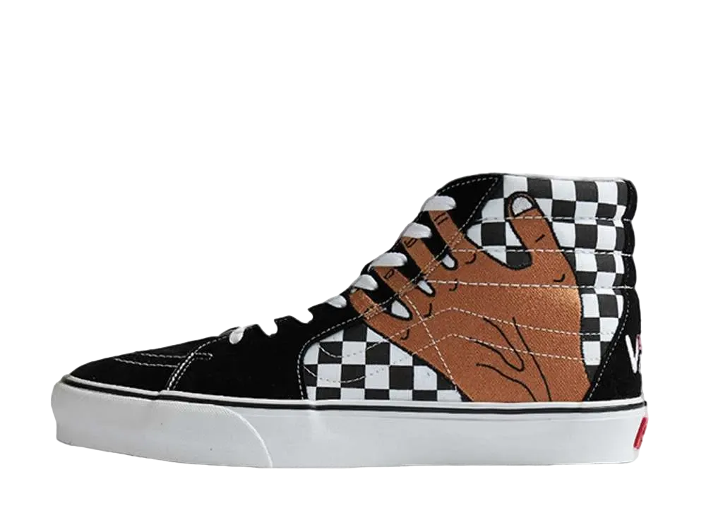 Imran Potato × Vans Vault UA SK8-HI VR3 LX "Black/White & Fenugreek"