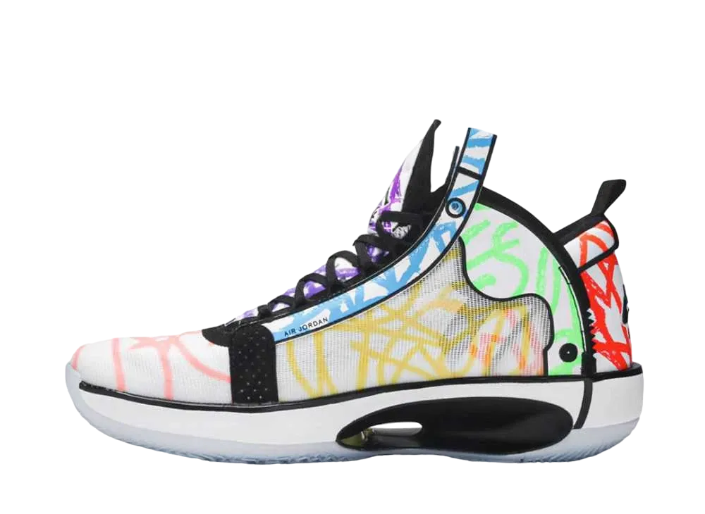 Zion Williamson × Nike GS Air Jordan 34 "Coloring Book"