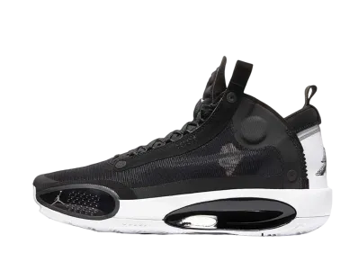 Nike Air Jordan XXXIV Eclipse "Black/Black-Metallic Silver"
