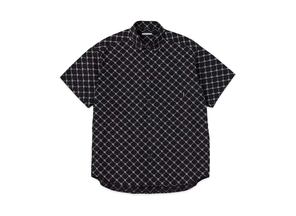 NEIGHBORHOOD MONOGRAM / C-SHIRT . SS "Black"