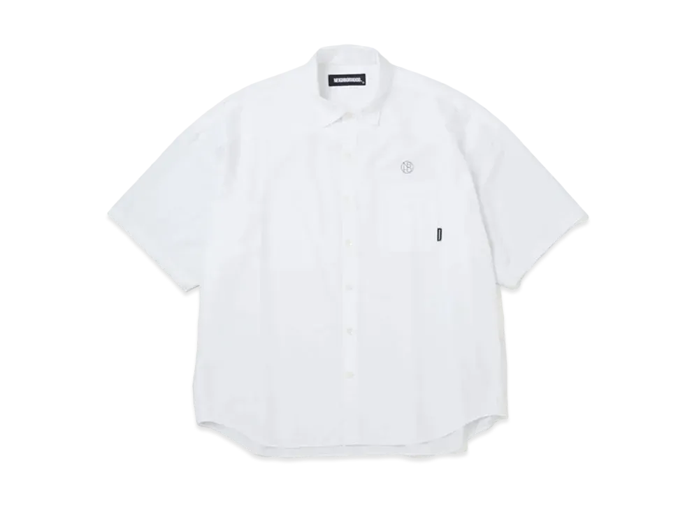 NEIGHBORHOOD OVER / RE-SHIRT . SS "White"