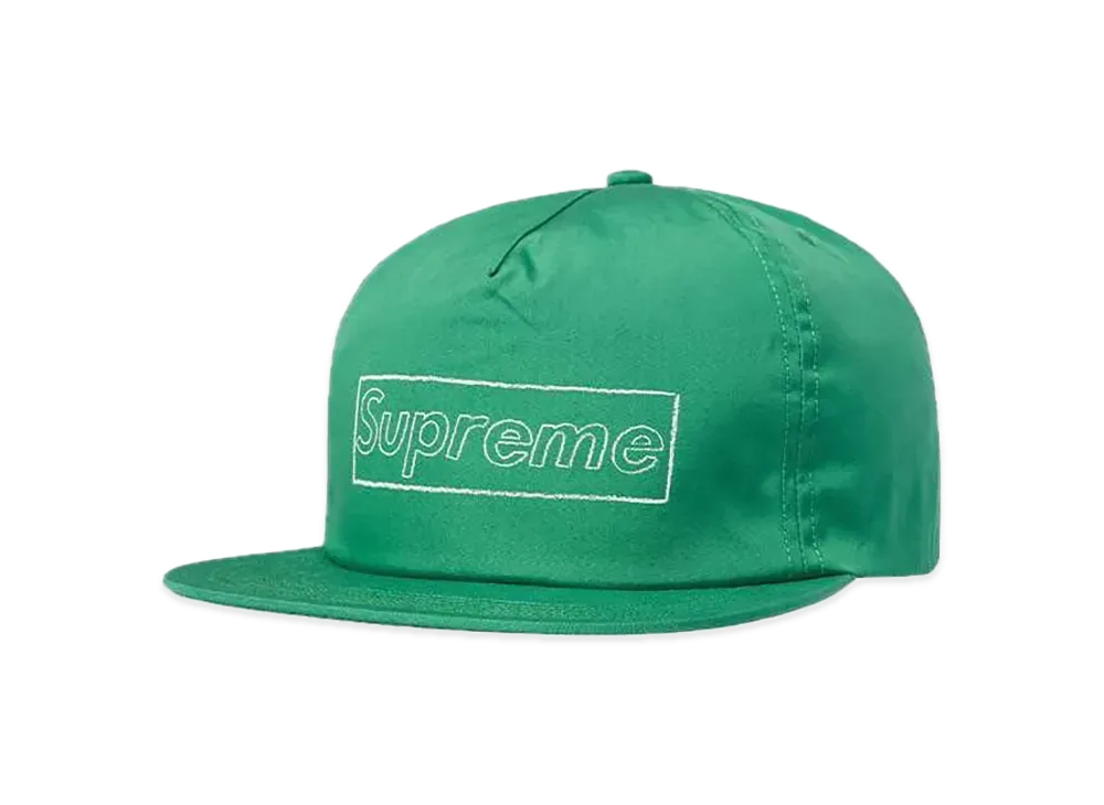 Supreme KAWS Chalk Logo 5-Panel "Green"