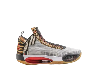 Nike GS Air Jordan XXXIV Jayson Tatum Welcome To The Zoo "Multi-Color University Red"