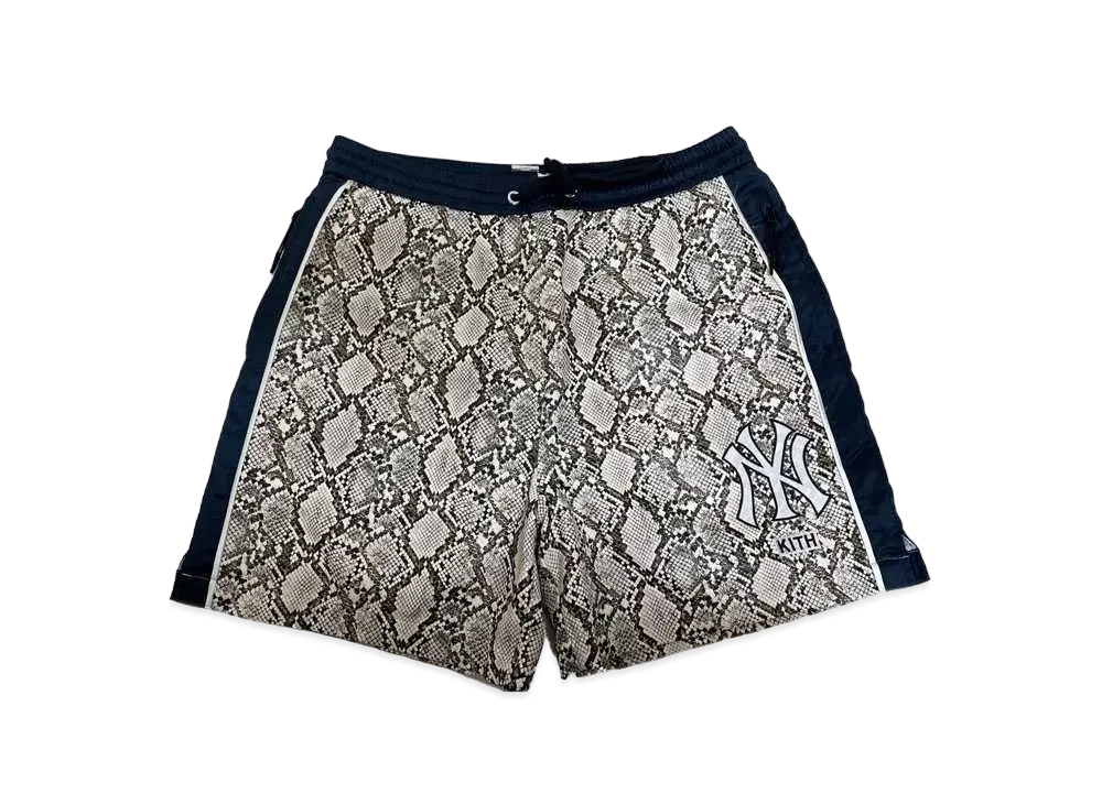 Kith NEW YORK YANKEES ACTIVE SHORT "Beige Navy"