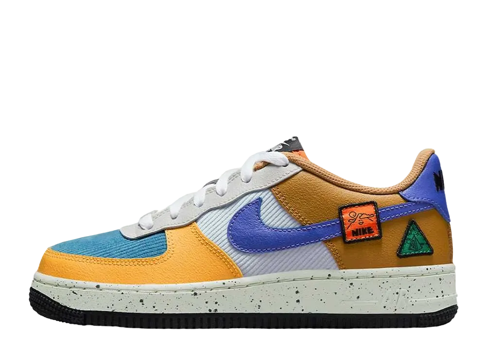 Nike GS Air Force 1 Low ACG "University Gold"