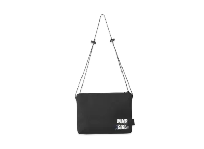WIND AND SEA x X-girl SACOCHE "Black"