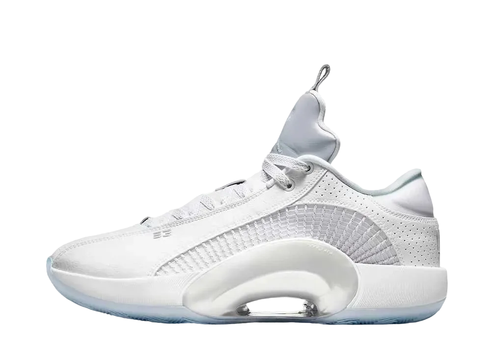 Nike Air Jordan XXXV Low "Metallic Silver" (Clear Sole)