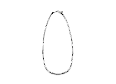 NEIGHBORHOOD SILVER BEADS / S-NECKLACE "Silver"