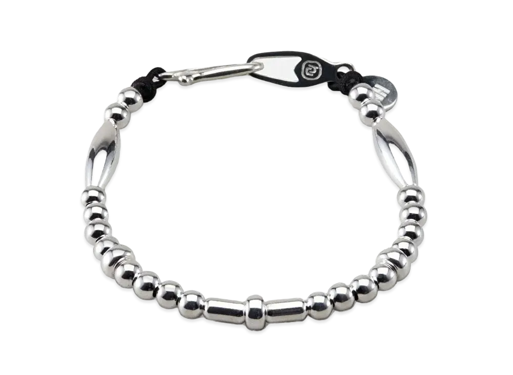 NEIGHBORHOOD SILVER BEADS / S-BRACELET "Silver"