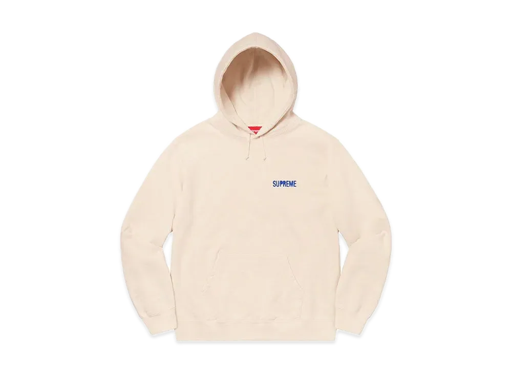 Supreme Restless Youth Hooded Sweatshirt "Natural"