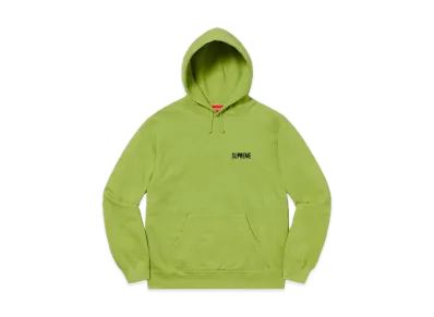 Supreme Restless Youth Hooded Sweatshirt "Lime"