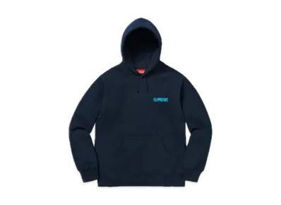 Supreme Restless Youth Hooded Sweatshirt "Navy"