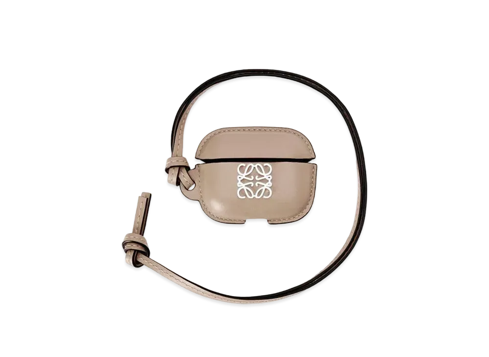 LOEWE Air Pods Pro Case (Smooth Calfskin) "Sand"