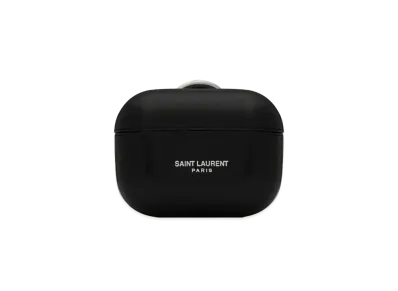 Saint Laurent Smooth Leather Saint Lanper AirPods Pro Case Cover "Black"