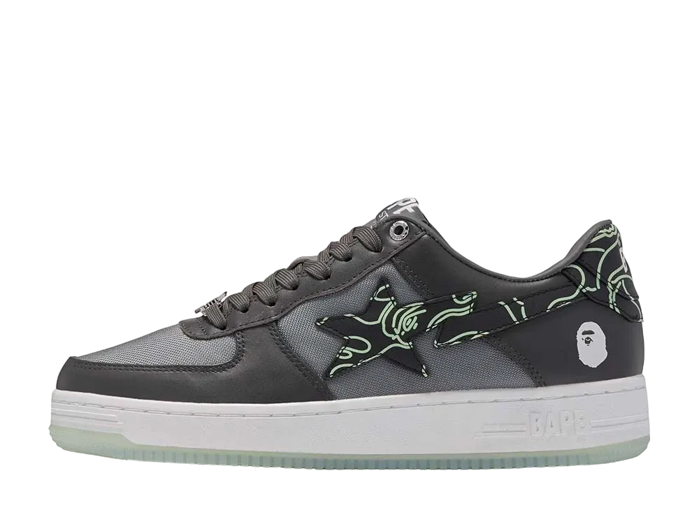A BATHING APE®︎ BAPE STA TEXT CODE CAMO "Black"