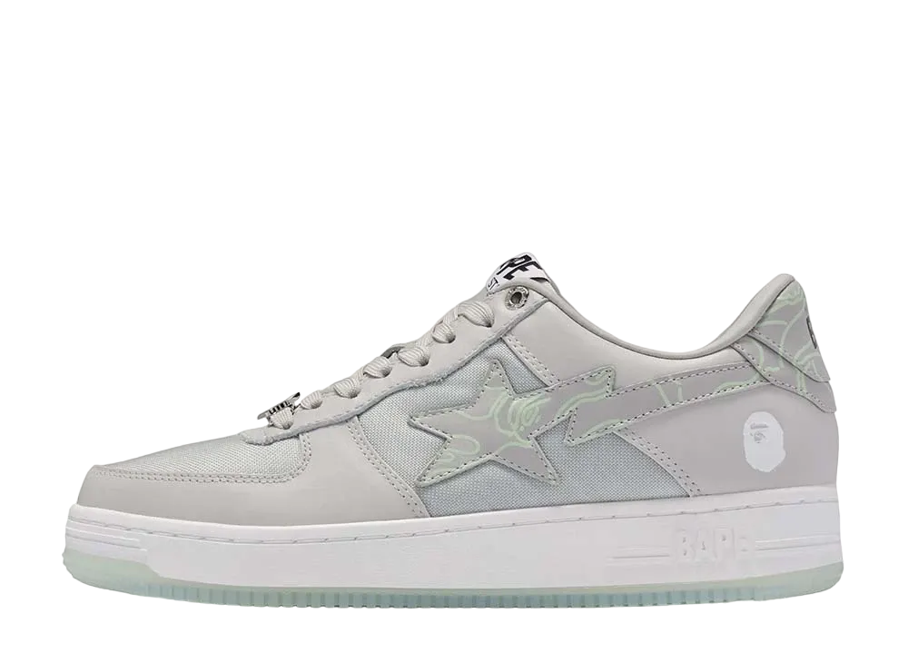 A BATHING APE®︎ BAPE STA TEXT CODE CAMO "Gray"
