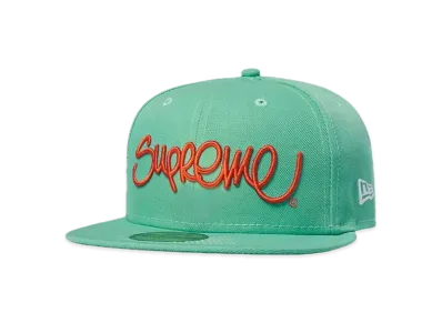 Supreme Handstyle New Era "Mint"