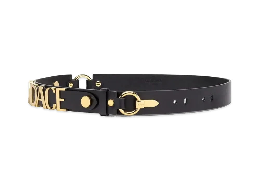 FENDI x Versace Fendace Logo Belt "Black"