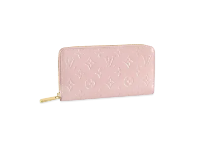 Louis Vuitton Monogram Vernis Zippy Wallet "Rose Ballerine"