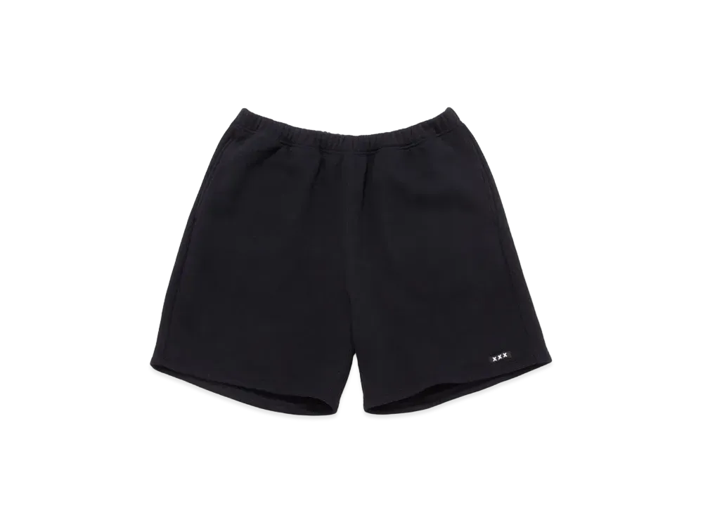 GOD SELECTION XXX SWEAT SHORT PANTS GX-S22-HD-01 "Black"