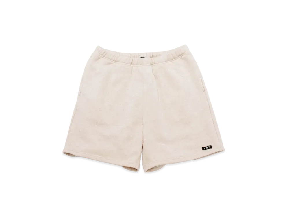 GOD SELECTION XXX SWEAT SHORT PANTS GX-S22-HD-01 "Oatmeal"