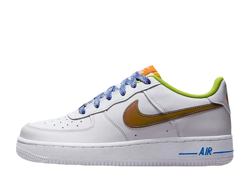 Nike GS Air Force 1 Low LV8 "White Magma Orange"