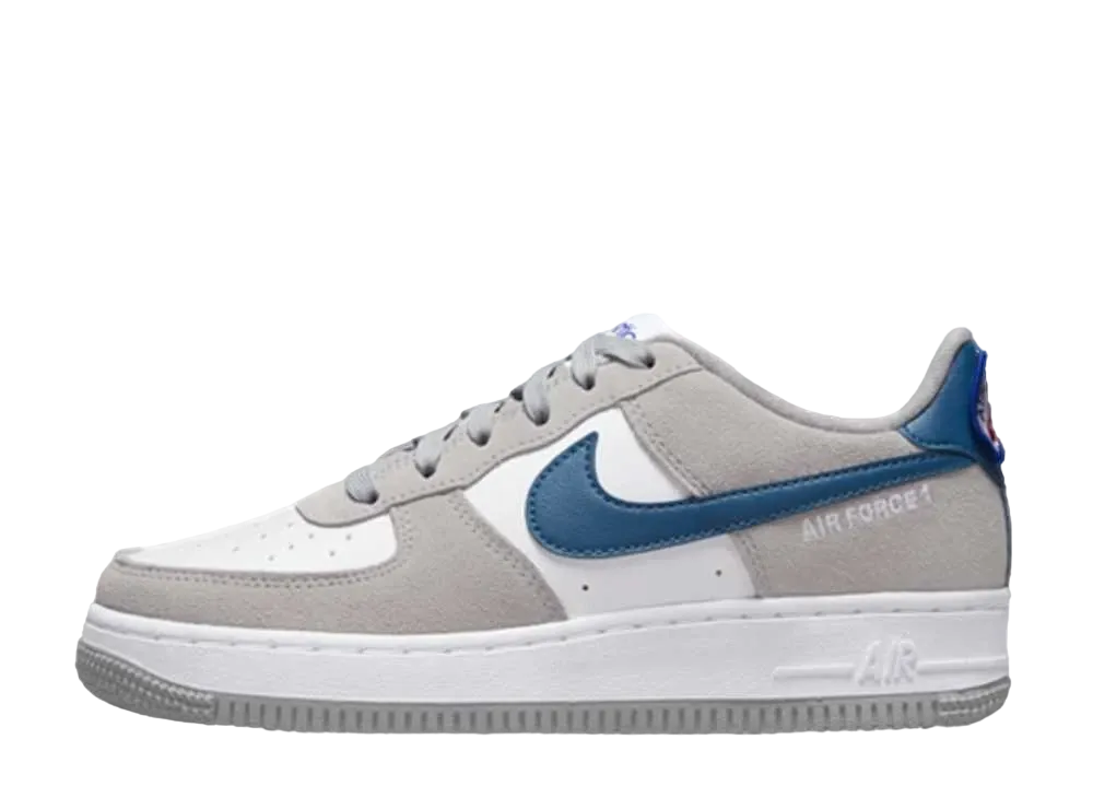 Nike GS Air Force 1 Low "Athletic Club White Grey"