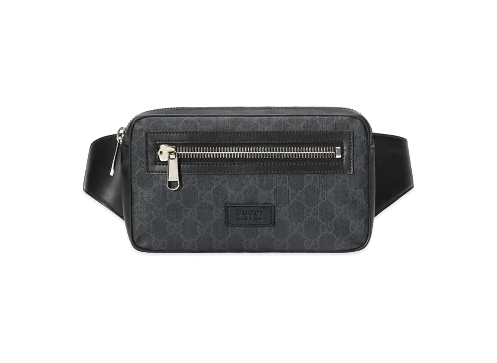 GUCCI GG Black Belt Bag "Black"