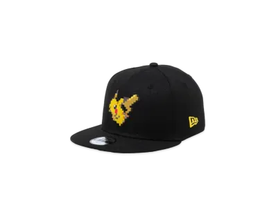 NEW ERA Pokemon 9FIFTY Youth 8Bit Pikachu "Black"