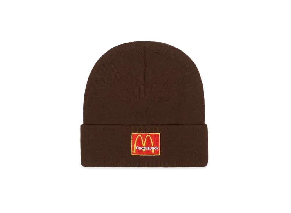 Travis Scott Cactus Jack x McDonald's Cj Arches Beanie "Brown"