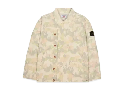 Supreme / Stone Island Reactive Ice Camo Ripstop Jacket "Tan"