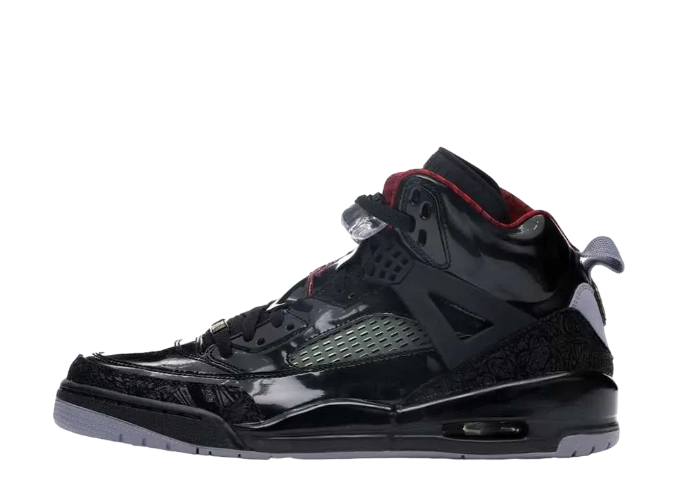 ナイキ エアジョーダン スパイジーク "ステルス/ブラック パテント"