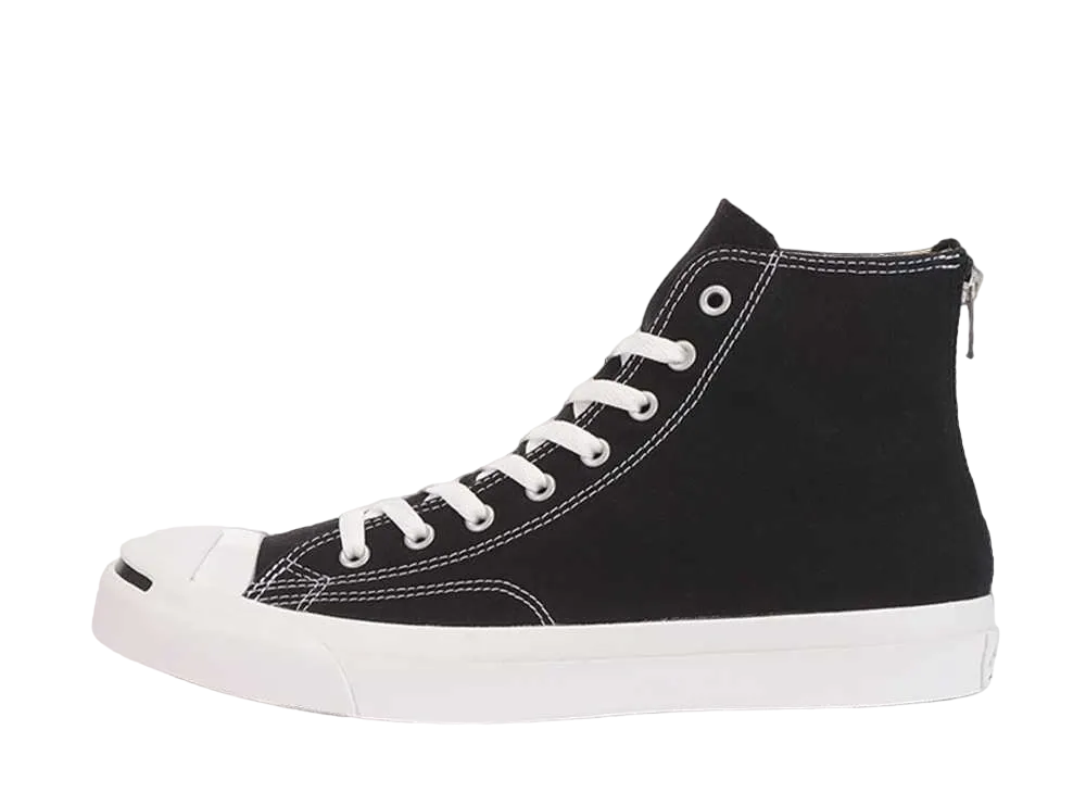 コンバース ジャック パーセル バックジップ RH HI "ブラック"