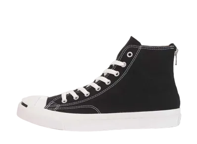 コンバース ジャック パーセル バックジップ RH HI "ブラック"