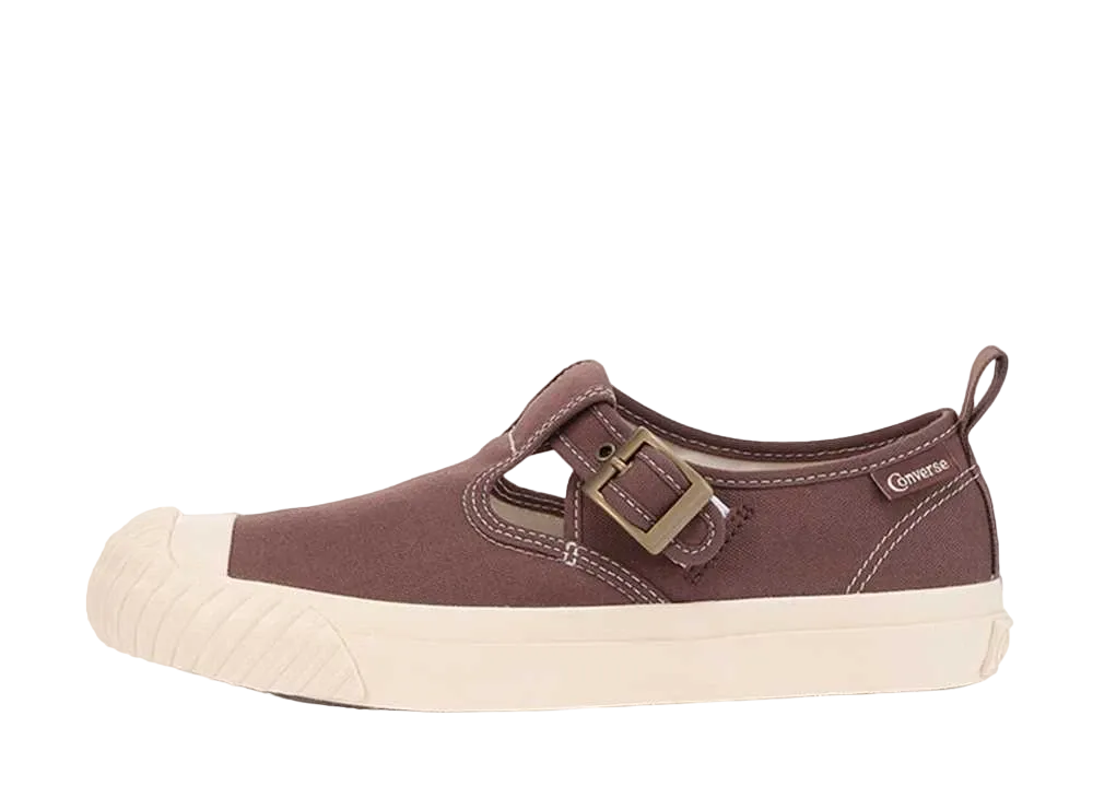 Converse Big C FG T Strap OX "Coffee Brown"