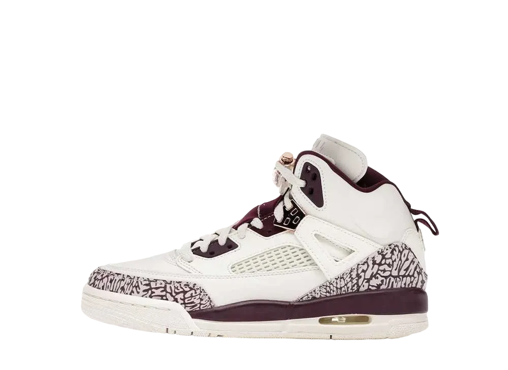 ナイキ GS エアジョーダン スパイジーク ボルドー "セイル"