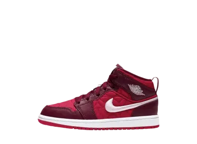Nike PS Jordan 1 Mid "Red Quilt"