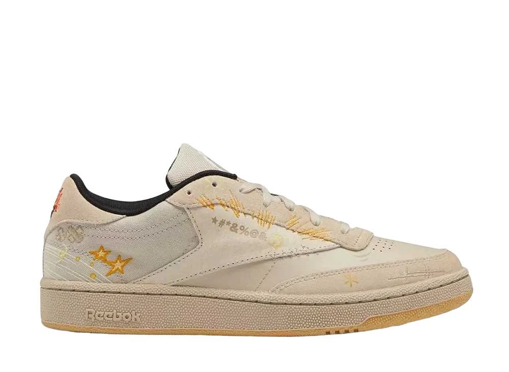 ルーニー チューンズ  × リーボック クラブC 85 プロップス "ペブル/ブライトオウカー"