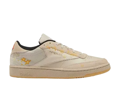 Looney Tunes × Reebok Club C 85 Props "Pebble/Bright Ochre"