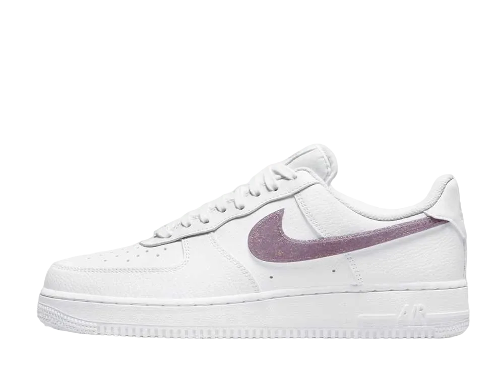Nike Women's Air Force 1 Low "Glitter Swoosh Purple"