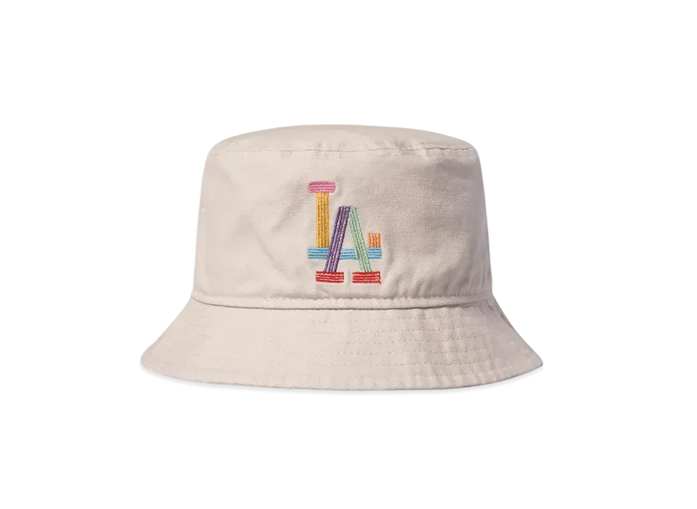 NEW ERA BTS x MLB Dynamite Los Angeles Dodgers Bucket 01 "Stone"