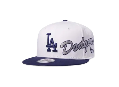 NEW ERA 9FIFTY LOS ANGELES DODGERS VINTAGE SNAPBACK HAT "White"