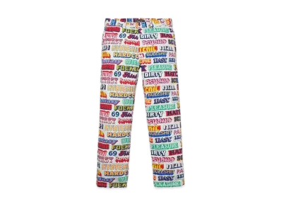 Supreme x HYSTERIC GLAMOUR Text Work Pant "Multi"